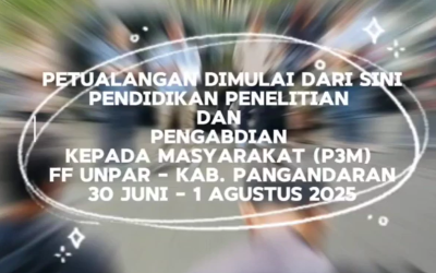 2025, P3M Fakultas Filsafat Unpar di Pangandaran, 30 Juni – 1 Agustus, Jawa Barat